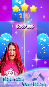 Emilly Vick Piano tiles Game screenshot