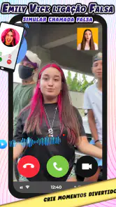 Emily Vick Ligação Falsa screenshot
