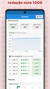 Enem 2026 Questões e Simulados screenshot