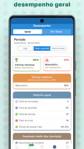Enem 2026 Questões e Simulados screenshot