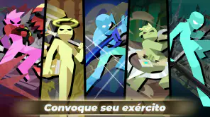 Epic Stickman: Idle RPG War screenshot