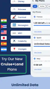 eSIM + Global Data : GigSky screenshot