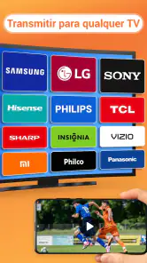 Espelhar celular na TV - XCast screenshot
