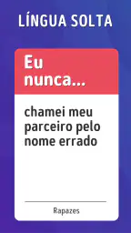 Eu nunca Eu Ja - Jogo de Festa 1