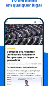 Euronews - Notícias TV vivo screenshot