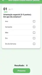 Exames Cognitivos 2