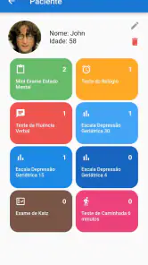 Exames Cognitivos screenshot