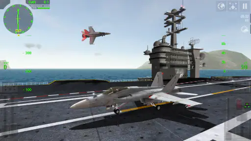 F18 Carrier Landing 1