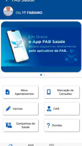 FAB Saúde screenshot