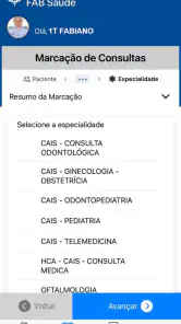 FAB Saúde screenshot