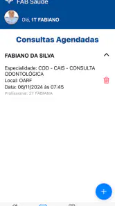 FAB Saúde screenshot