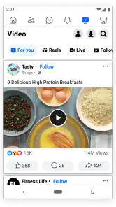 Facebook Lite screenshot