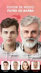 FaceLab: Idade, Cabelo, Barba 2