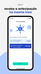 Facio - Antecipação de salário screenshot