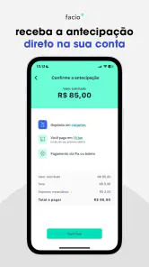 Facio - Antecipação de salário screenshot