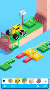 Fancade Minijogos: Carro, ação screenshot