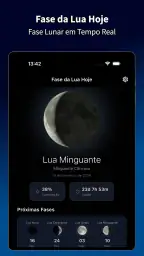 Fase da Lua Hoje 6