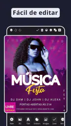 Fazer Cartaz e banner editor 3