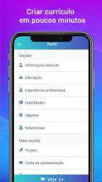Fazer Currículo, CV em PDF 2