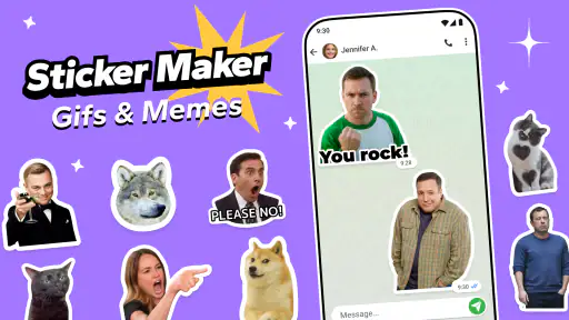 Fazer Figurinhas: GIFs e Memes 1