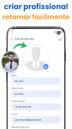 Fazer pdf retomar CV criador 6