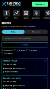 Febraban Tech screenshot