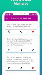 Feliz Dia Das Mulheres screenshot