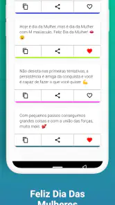 Feliz Dia Das Mulheres screenshot