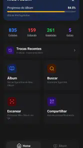 FIGURINHAS ÁLBUM DA COPA 2026 screenshot