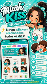 Figurinhas Beijo - WAStickers screenshot