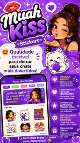Figurinhas Beijo - WAStickers screenshot