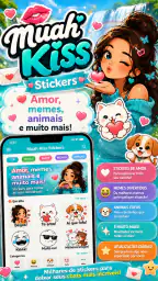 Figurinhas Beijo - WAStickers 6