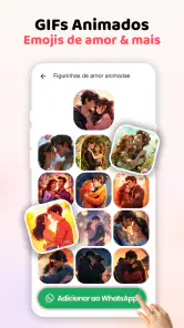 Figurinhas de Amor WASticker screenshot