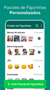 Figurinhas para WhatsApp screenshot