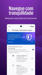 Firefox browser privado screenshot