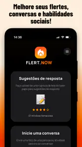 Flert now - Rizz Cantadas screenshot