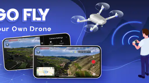 Fly Go: Controle de Voo Drone 1