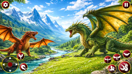 Flying Dragon Sim: Be A Dragon 2