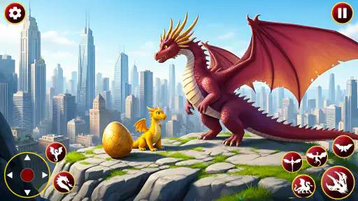 Flying Dragon Sim: Be A Dragon 4