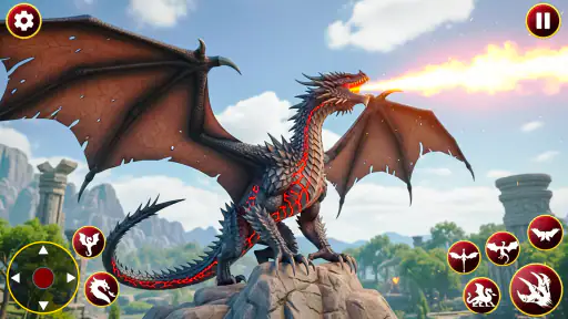 Flying Dragon Sim: Be A Dragon 5