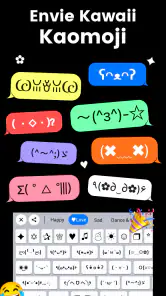 Fonts: Teclado com fontes screenshot