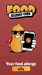 Food Allergy Card 1