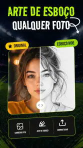 Football Draw: Sketch & Trace screenshot