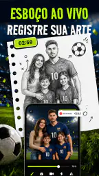 Football Draw: Sketch & Trace 6