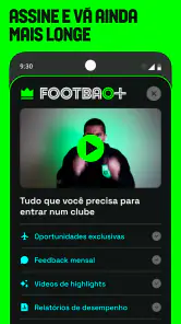 Footbao: seletivas digitais screenshot