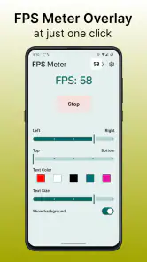 FPS Meter Real-time Display screenshot
