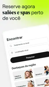 Fresha para clientes screenshot