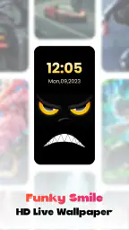 Funky Smiles Live Wallpaper 1