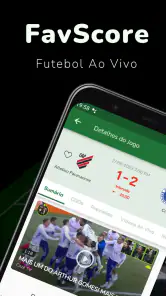 Futebol Ao Vivo - FavScore screenshot