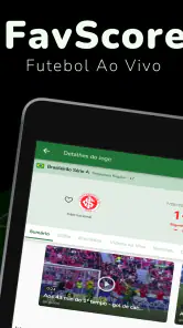 Futebol Ao Vivo - FavScore screenshot
